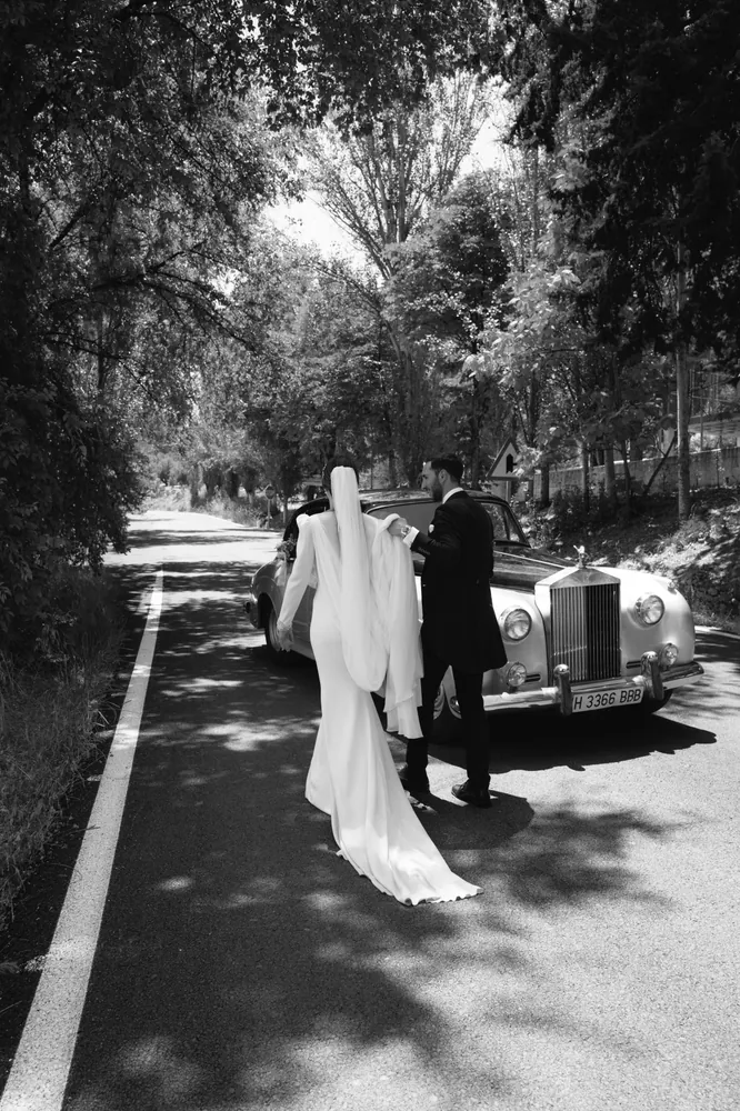 Foto de boda de Luis López en Instagram