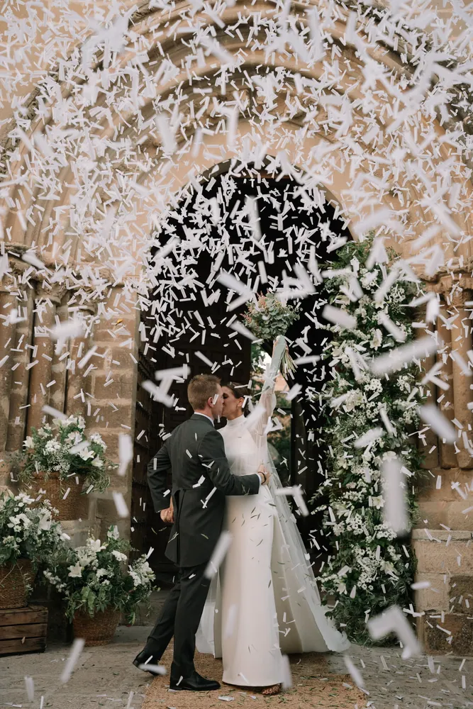 Foto de boda de Luis López en Instagram