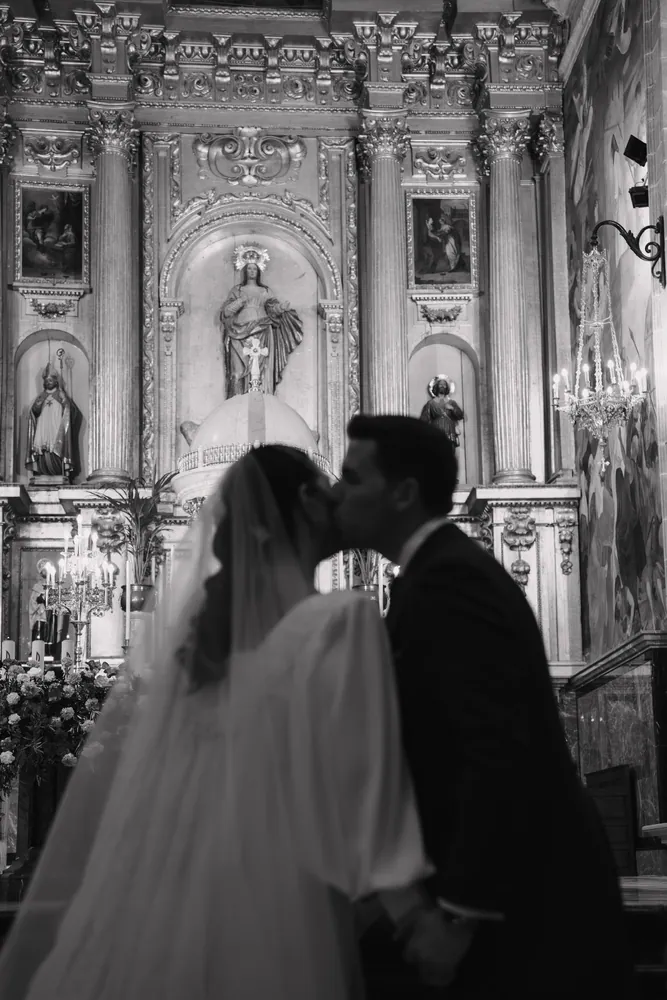 Foto de boda de Luis López en Instagram