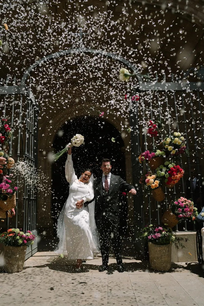 Foto de boda de Luis López en Instagram