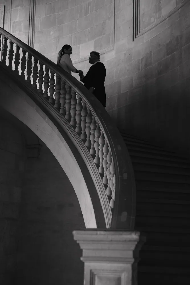 Foto de boda de Luis López en Instagram