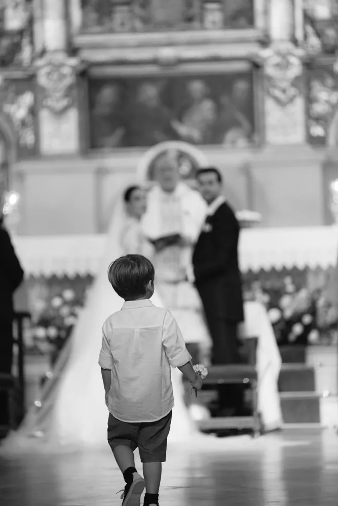 Foto de boda de Luis López en Instagram