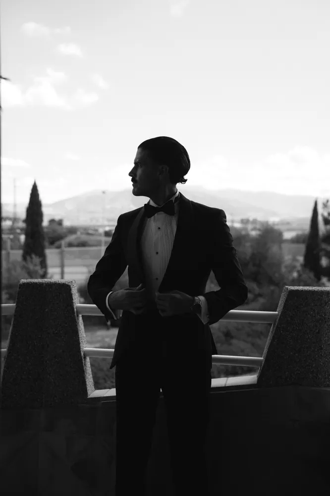 Foto de boda de Luis López en Instagram