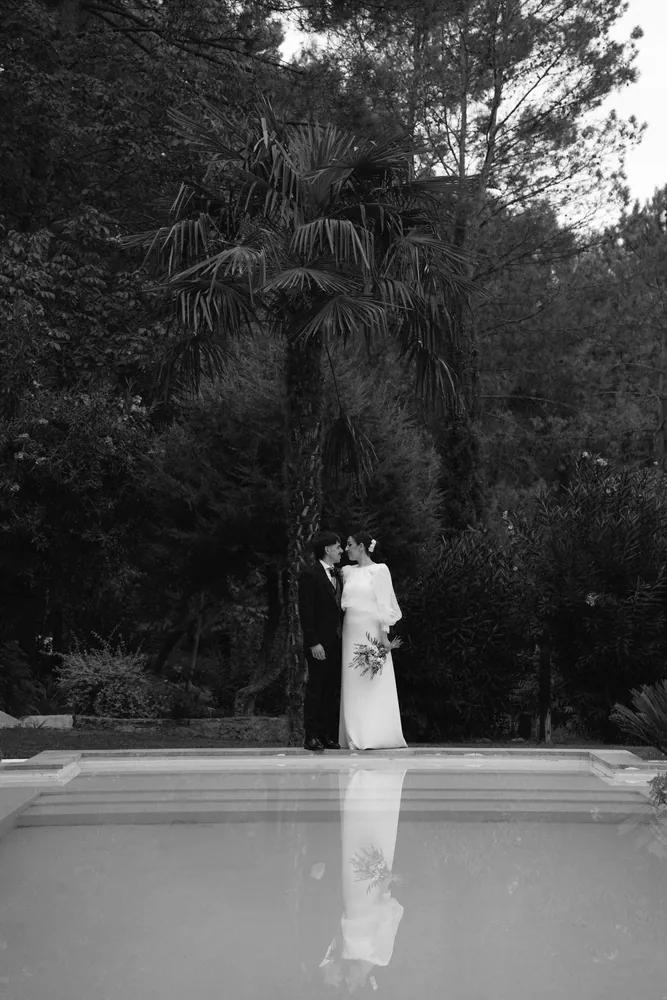 Foto de boda de Luis López en Instagram