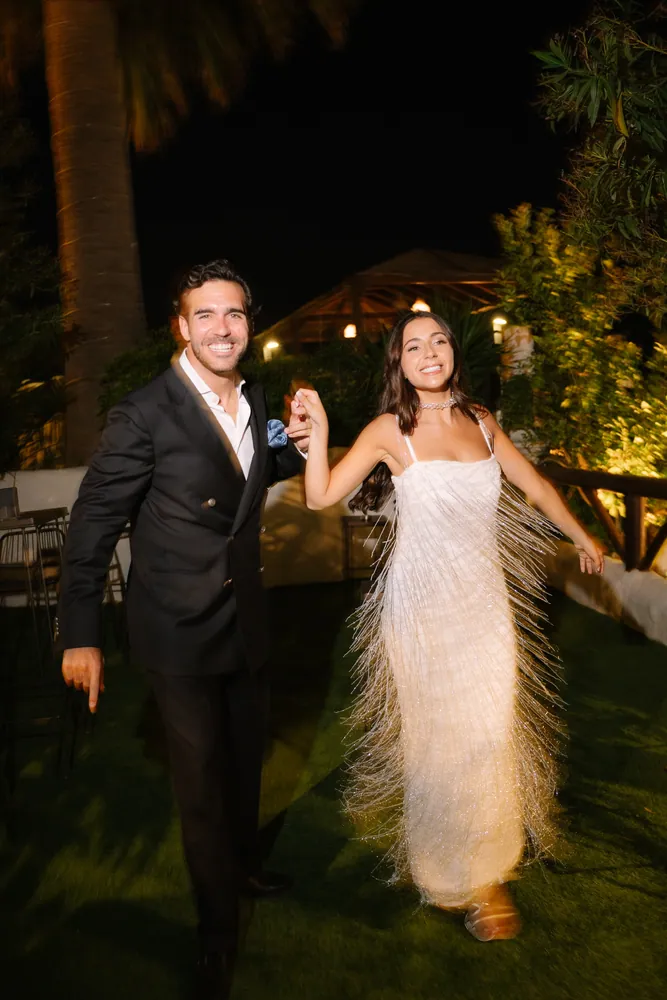 Foto de boda de Luis López en Instagram