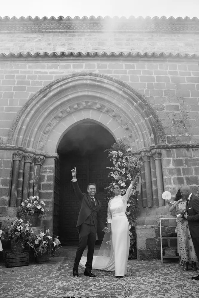 Foto de boda de Luis López en Instagram