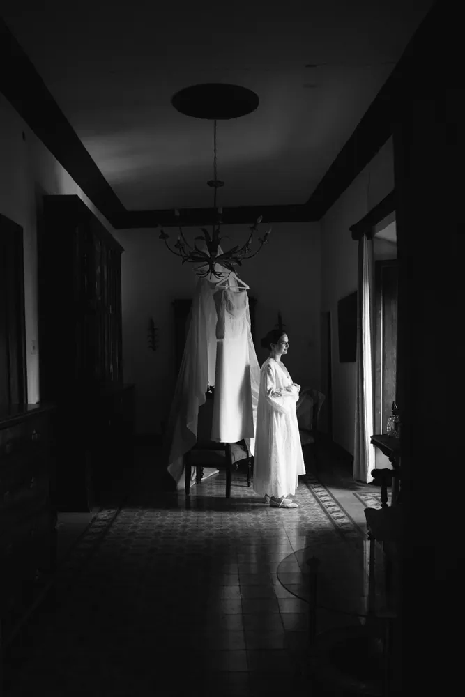 Foto de boda de Luis López en Instagram
