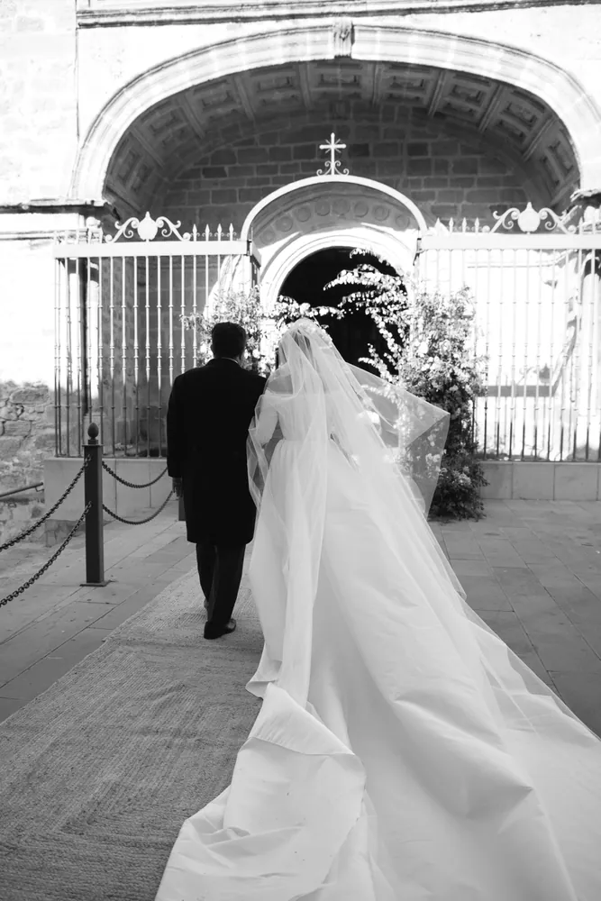 Foto de boda de Luis López en Instagram