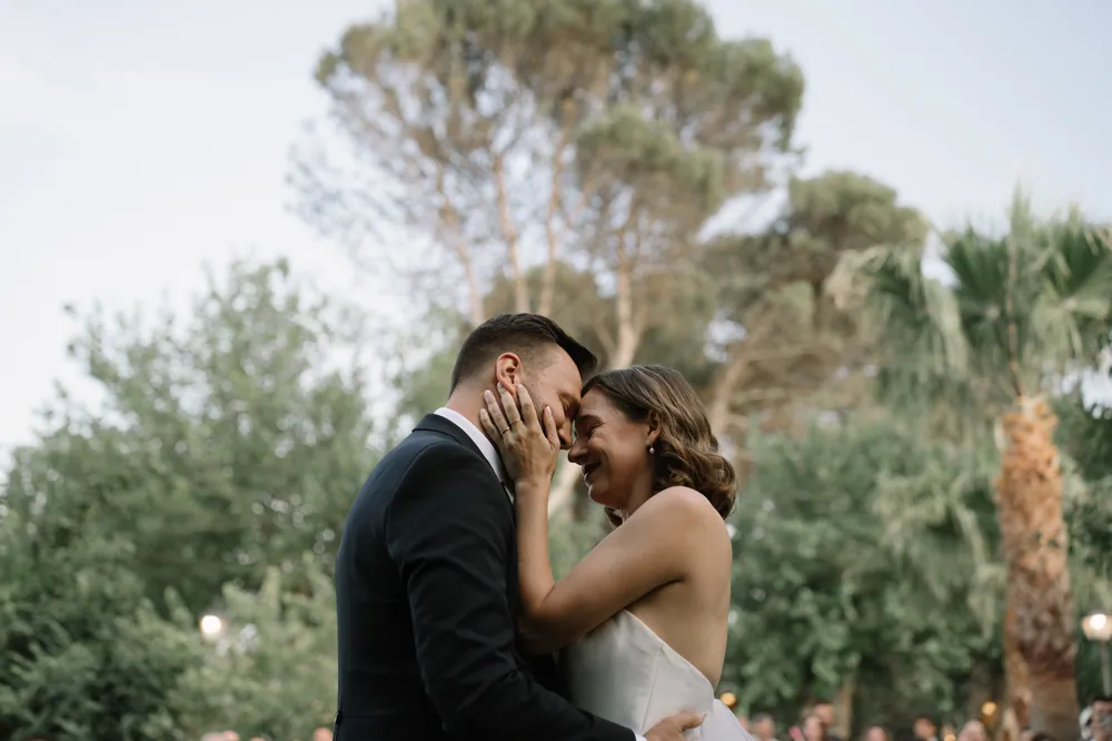 Foto de boda de Luis López en Instagram